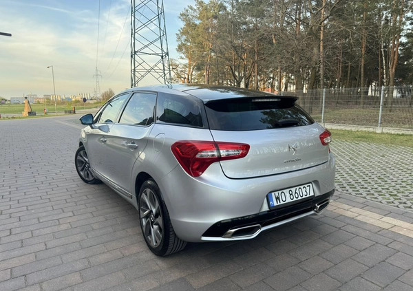 Citroen DS5 cena 44900 przebieg: 167364, rok produkcji 2015 z Ostrołęka małe 596